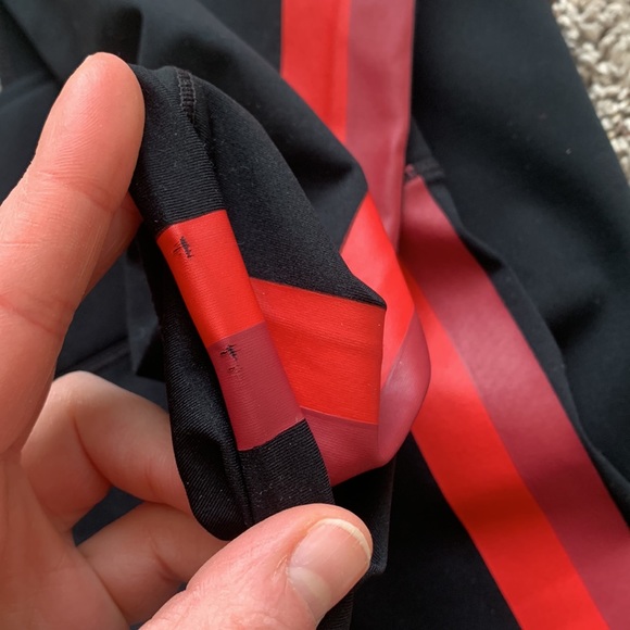 All Access x Bandier Stevie Leggings with Red Stripe - Picture 13 of 16